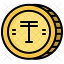 Tenge Bargeld Munze Symbol