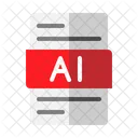 Ai Arquivo Documento Ícone