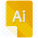 Ai Arquivo Formato Icon