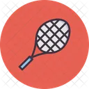 Tenis Bate Raqueta Icono