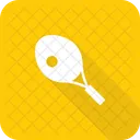 Tenis Raqueta Pelota Icono