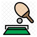 Ping Pong Juego Deporte Icono