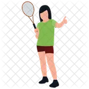 Juego De Raquetas Kit De Badminton Equipos De Badminton Icon