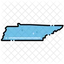 Tennessee Staaten Standort Symbol
