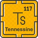 Tennessine Preodic Table Preodic Elements Icon