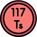 Tennessine Periodic Table Chemistry Icon