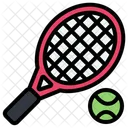 Tennis Racket Sport Tennis Ball Tennis Racket Equipment 아이콘