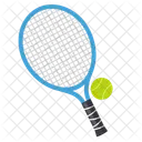 Tennis Tennis Racket Tennis Ball Icon