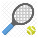 Ball Racket Tennisgame Icon