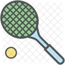 Tennis Racket And Icon