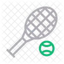 Tennis Wimbledon Racket Icon