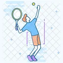 Tennis Outdoor Game Sports Equipment Icon