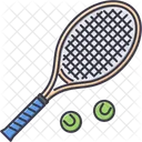 Tennis Rackets Sport Icon