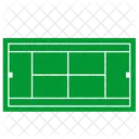 Tennis Field Grass Icon