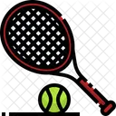 Long Tennis Tennis Racket Icon