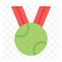 Tennis Ball Medal Icon
