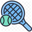 Tennis Racket Tennis Ball Icon