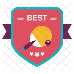 Tennis Badge Vector  Icon