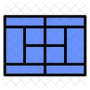 Tennis Court Tennis Game Icon