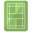 Tennis Court Game Icon