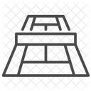 Tennis Court Net Court Icon