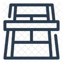 Tennis Court Surface Play Icon