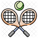 Tennis Cross Icon