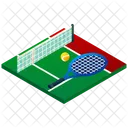 Tennis Field Tennis Field Icon