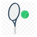 Tennis Game Sports Icon