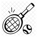 Tennis Racket Game Icon