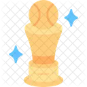 Tennis Trophae Meister Symbol