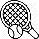 Tennis Racket Tennis Ball Icon