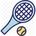 Tennis Schlager Ball Symbol