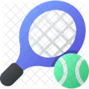 Tennis Tennis Ball Tennis Racket Symbol