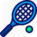 Tennis Tennisschlager Tennisball Symbol