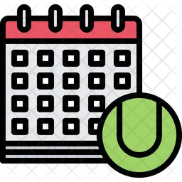 Tennis Match Date  Icon