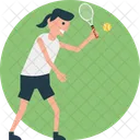 Tennis Match Player Icon
