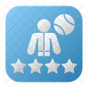 Tennis player rating  Icon