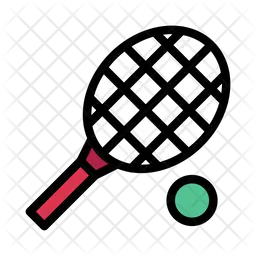 Tennis Racket  Icon