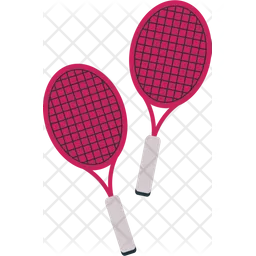 Tennis Racket  Icon