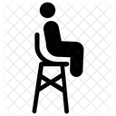 Tennis Referee Referee Chair Tennis Umpire Icon