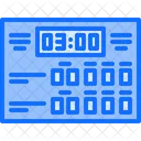 Score Board Time Symbol