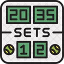Tennis Scoreboard Tennis Tennis Points Table Icon