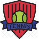 Tennis Shield Tennis Logo Tennis Ball Icon