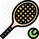 Tennis Sport Ausrustung Symbol