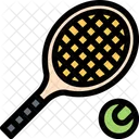 테니스 스포츠 장비 아이콘