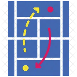 Tennis Strategy  Icon