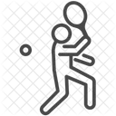 Tennis Stroke Backhand Player Icon