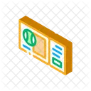 Ticket Match Ball Icon