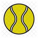 Tennisball Sport Thema Symbol